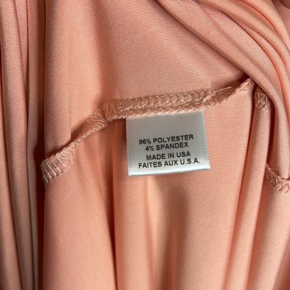 Misa Los Angeles Anya Deep V Ruched Halter Dress - Picture 8 of 9